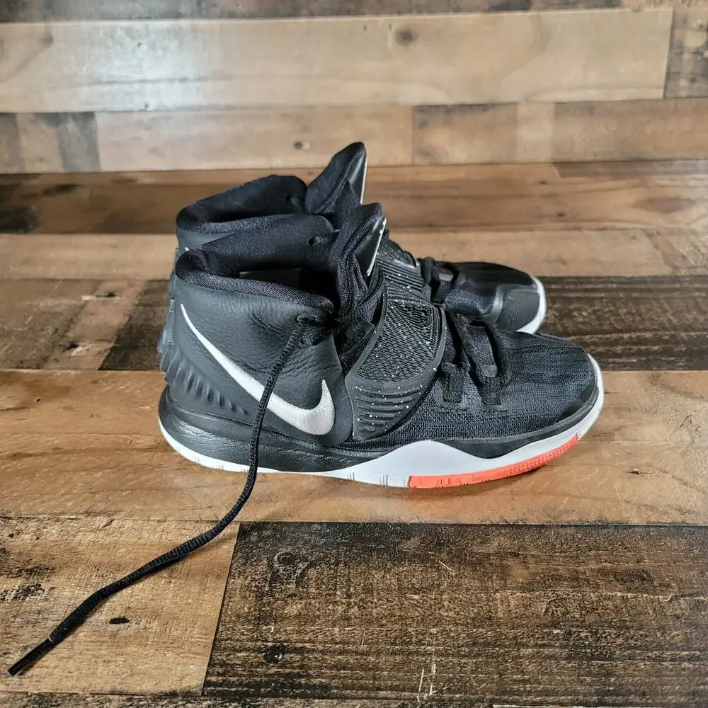 Nike Kyrie 6 GS Jet Black BQ5599-001 Basketball Shoes Size 4.5Youth